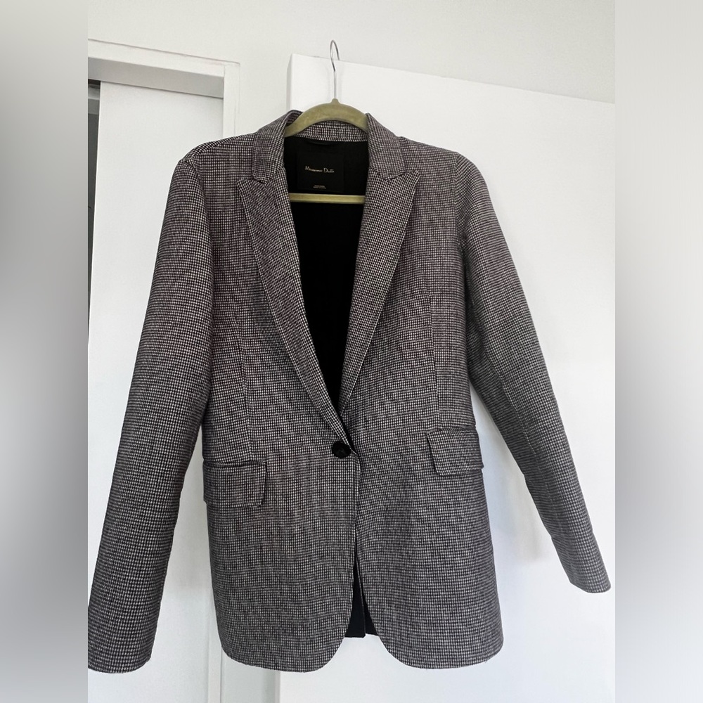 Massimo Dutti Lightweight Blazer US 4